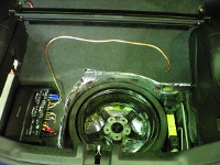 Установка Усилитель мощности Pioneer PRS-D410 в Mercedes 230 CLK Coupe